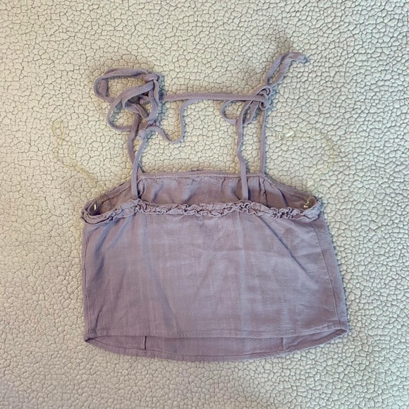 COPY - Ruffle Tie Top - Picture 4 of 4